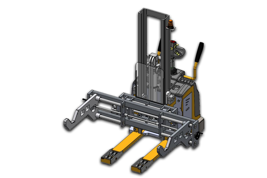 极卷托举式电动叉车